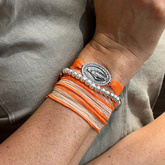 VIRGEN MILAGROSA - pulsera plata 20x30mm